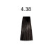 Стойкая безаммиачная краска для волос Kaaral Baco Soft Color 4.38 каштан золотисто-коричневый 100мл