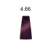 Стойкая безаммиачная краска для волос Kaaral Baco Soft Color 4.66 каштан интенсивно-красный 100мл