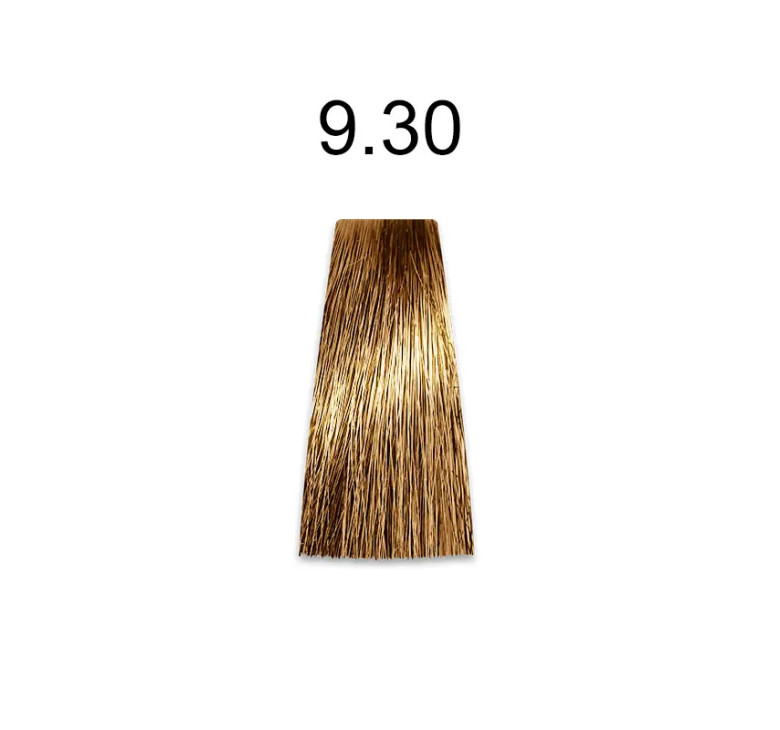 Стійка безаміачна фарба для волосся Kaaral Baco Soft Color 9.30 дуже світлий блондин золотисто-натуральний 100мл