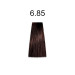 Стійка безаміачна фарба для волосся Kaaral Baco Soft Color 6.85 темний блондин коричнево-махагоновий 100мл
