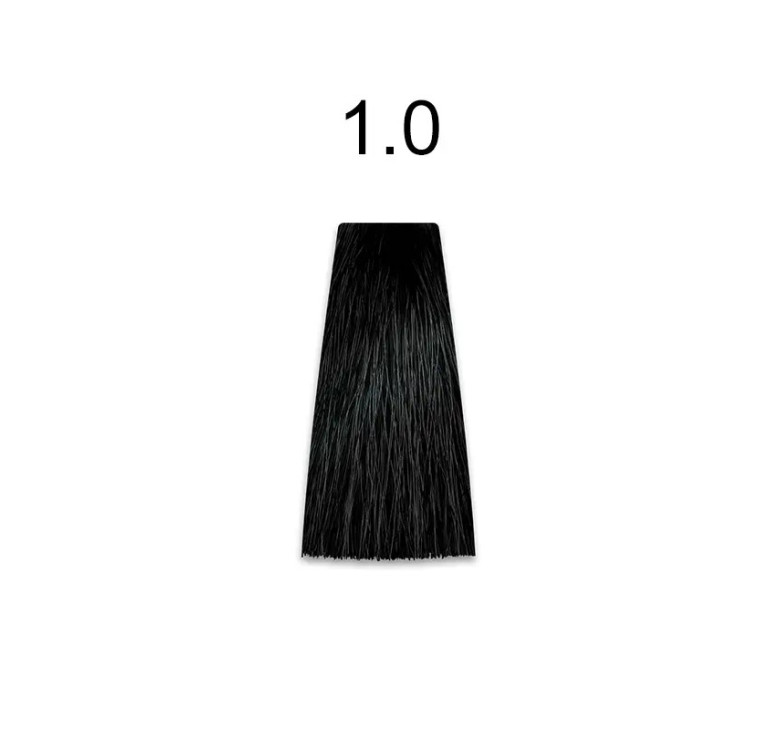 Стійка безаміачна фарба для волосся Kaaral Baco Soft Color 1 чорний 100мл