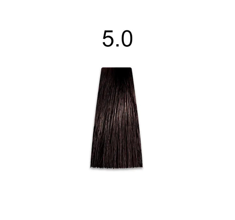 Стойкая безаммиачная краска для волос Kaaral Baco Soft Color 5 светлый каштан 100мл