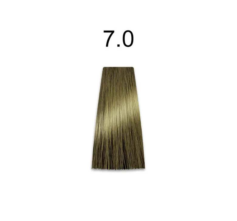 Стійка безаміачна фарба для волосся Kaaral Baco Soft Color 7 блондин 100мл