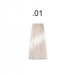Стойкая безаммиачная краска для волос Kaaral Baco Soft Color .01 натурально-пепельный 60мл