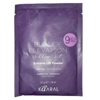 Освітлююча пудра волосся до 9 рівнів Kaaral Blonde Elevation Yellow Out Extreme Lift Powder 50 г