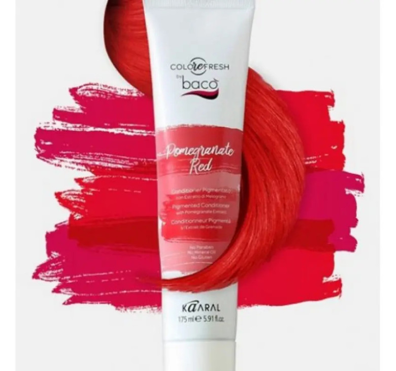 Відтіночний кондиціонер для волосся з екстрактом граната Kaaral Baco ColorеFresh Pomegranate Red 175мл