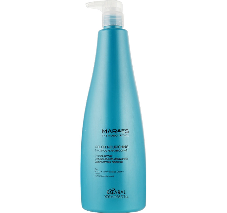 Поживний шампунь для волосся Kaaral Maraes Color Nourishing Shampoo 1000мл