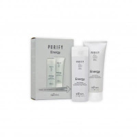 Ментоловий енергетичний шампунь 100мл та кондиціонер 75мл для частого використання Kaaral Energy Travel Kit