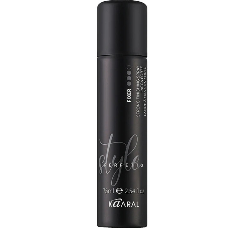 Захисний лак для волосся сильної фіксації Kaaral Fixer Strong Hold Protective Finishing Spray 75 мл