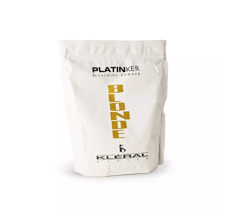 Осветляющая пудра с антижелтым эффектом Kleral System Platinker Bleaching Powder 400г