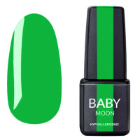 Гель-лак BABY Moon Perfect Neon №023 насичено-трав'яний, 6 мл