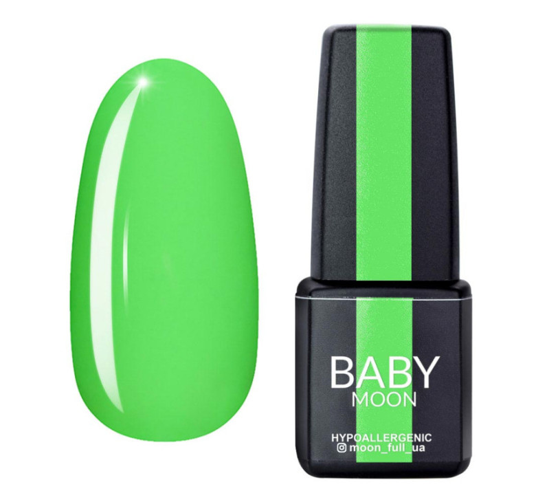 Гель-лак BABY Moon Perfect Neon №010 шартрез, 6 мл