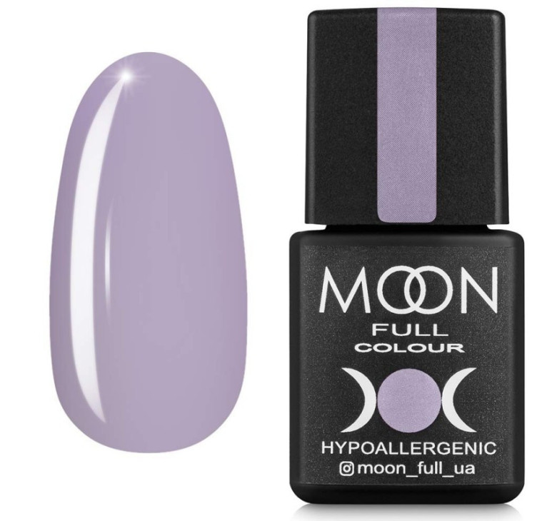Камуфлирующая база для гель лака MOON FULL Barbie Color Base №09 лиловый светлый, 8 мл