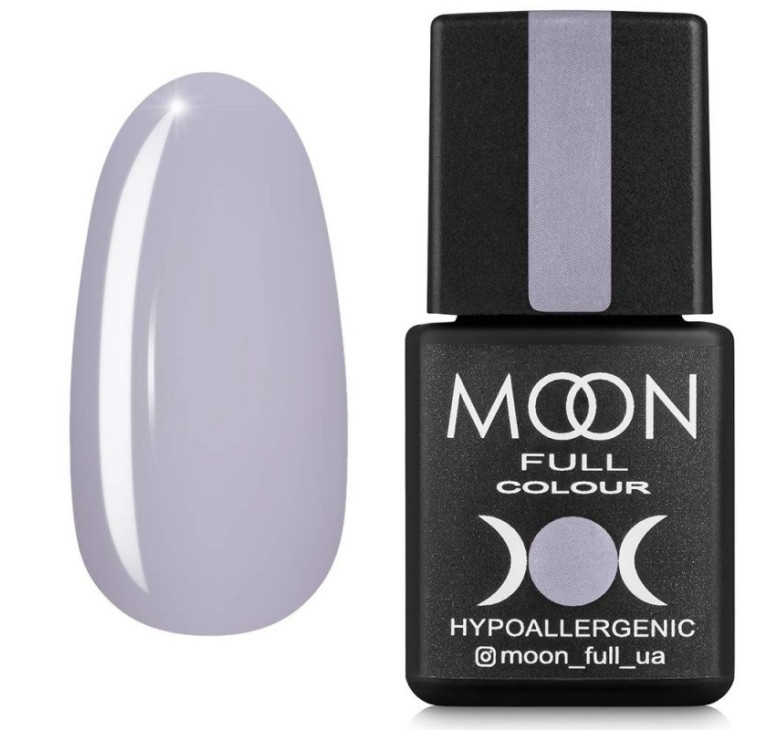 Камуфлирующая база для гель лака MOON FULL Barbie Color Base №10 нежно-лиловый, 8 мл