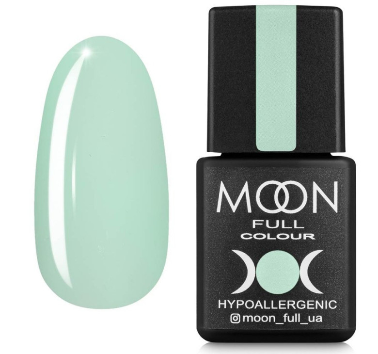 Камуфлююча база для гель лаку MOON FULL Barbie Color Base №12 ніжно-салатовий, 8 мл