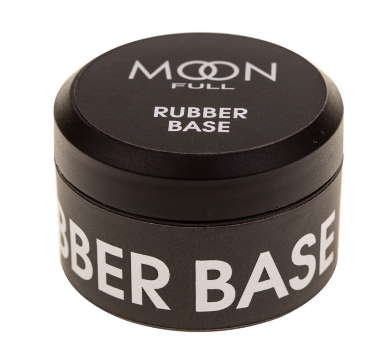 Каучуковая база для гель лака MOON FULL Rubber Base, 15 мл