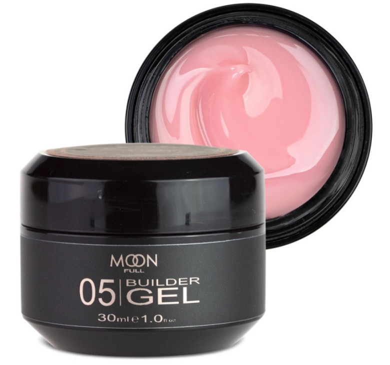 Моделючий гель Moon Full Builder Gel №05 рожевий, 30 мл