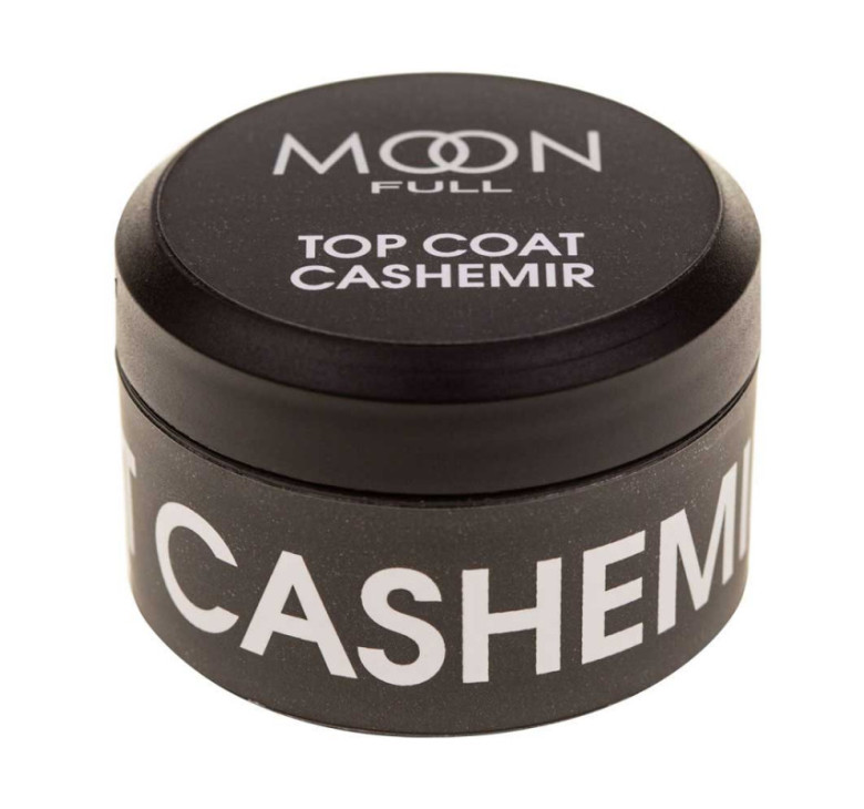 Кашемировый топ для гель лака Moon Full Cashemir Non - Wipe Top, 15 мл