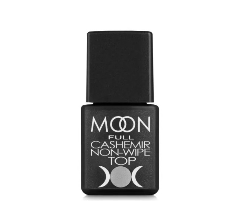 Кашемировый топ для гель лака Moon Full Cashemir Non - Wipe Top, 15 мл