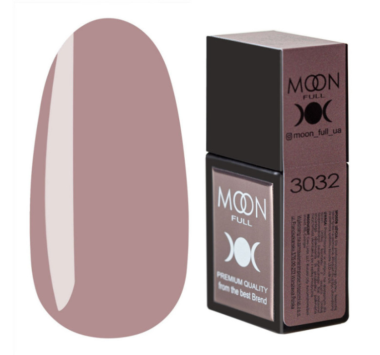 Кольорова база MOON FULL Amazing Color Base №3032 бежевий нюд, 12 мл