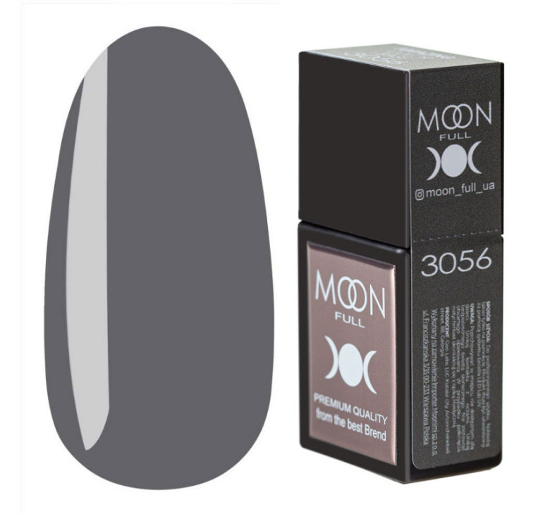 Цветная база MOON FULL Amazing Color Base №3056 темно-серый, 12 мл