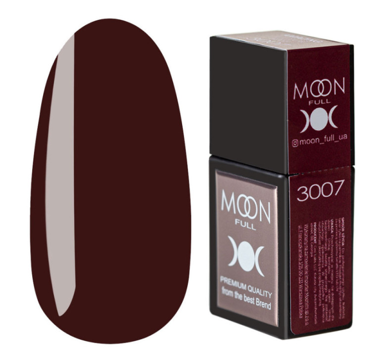 Кольорова база MOON FULL Amazing Color Base №3007 вербово-коричневий, 12 мл