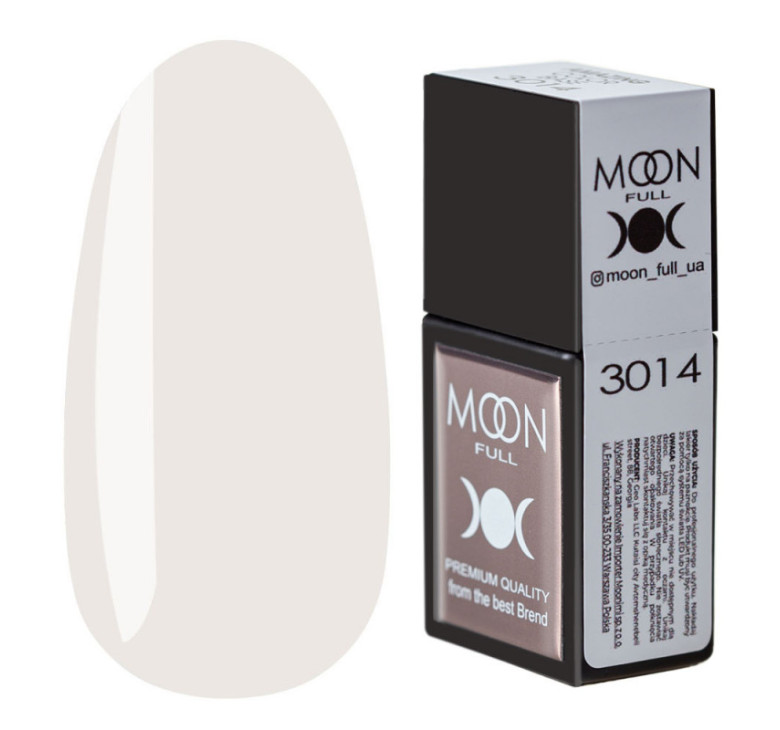 Цветная база MOON FULL Amazing Color Base №3014 молочно-бежевый, 12 мл