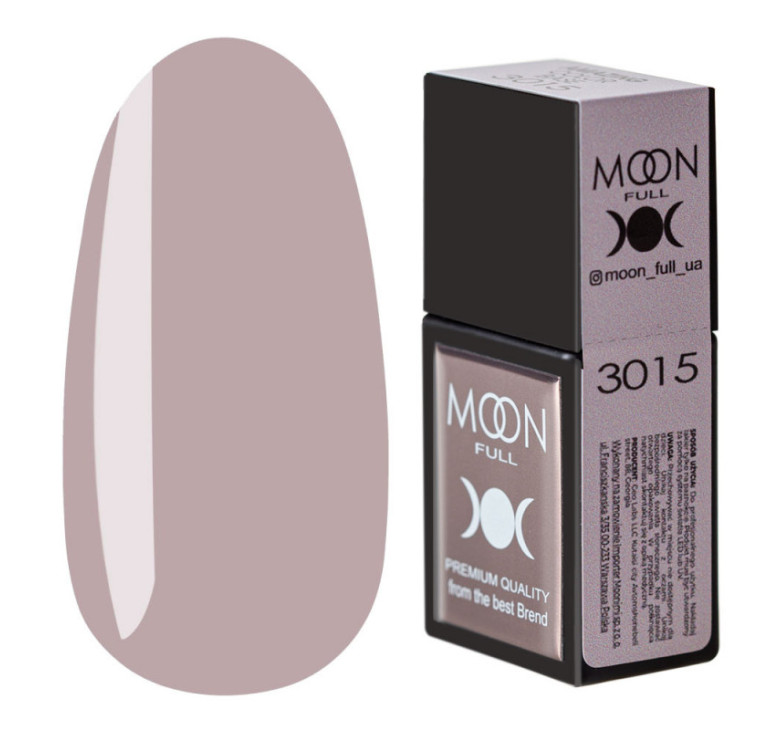 Цветная база MOON FULL Amazing Color Base №3015 бежевый нюдовый, 12 мл