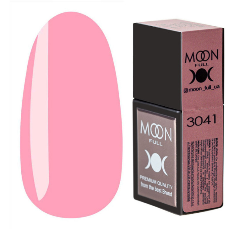 Кольорова база MOON FULL Amazing Color Base №3041 рожевий, 12 мл