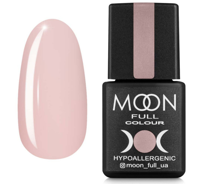 Гель-лак Moon Full Fashion color №231 розовый бледный, 8 мл