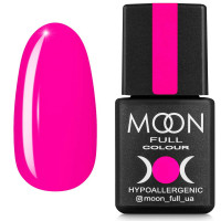 Гель-лак Moon Full Fashion color №239 яскрава фуксія, 8 мл
