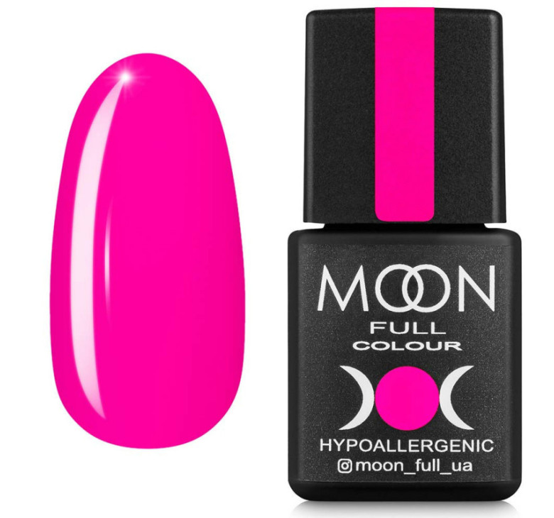 Гель-лак Moon Full Fashion color №239 яркая фуксия, 8 мл