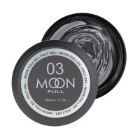 Полігель для нарощування Moon Full Poly Gel №03 прозорий, 30 мл