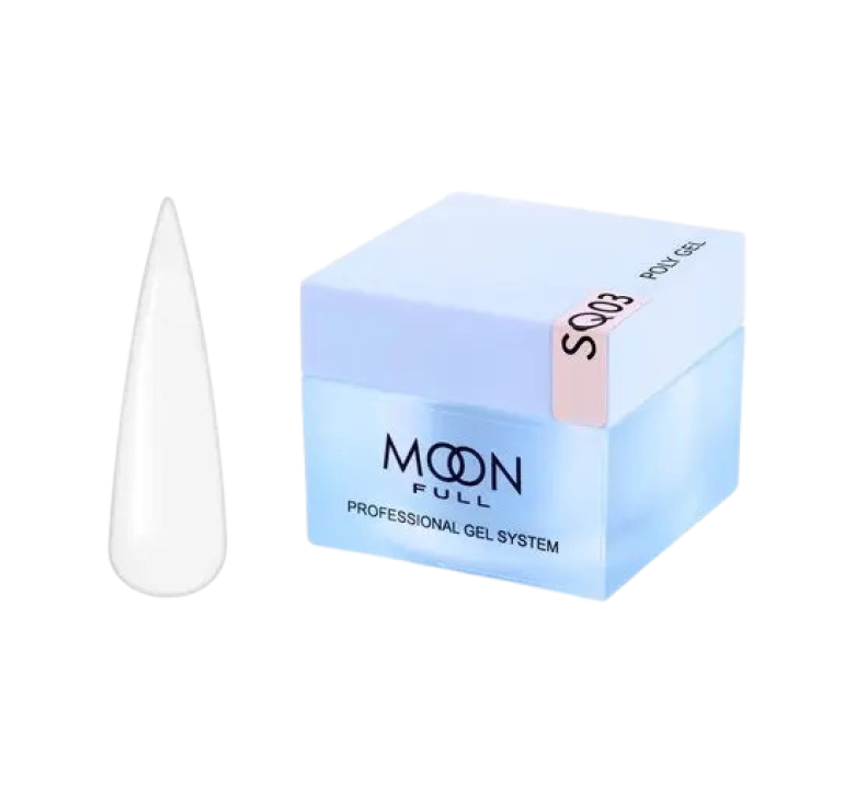 Полигель для наращивания Moon Full Poly Gel №SQ03, 30 мл