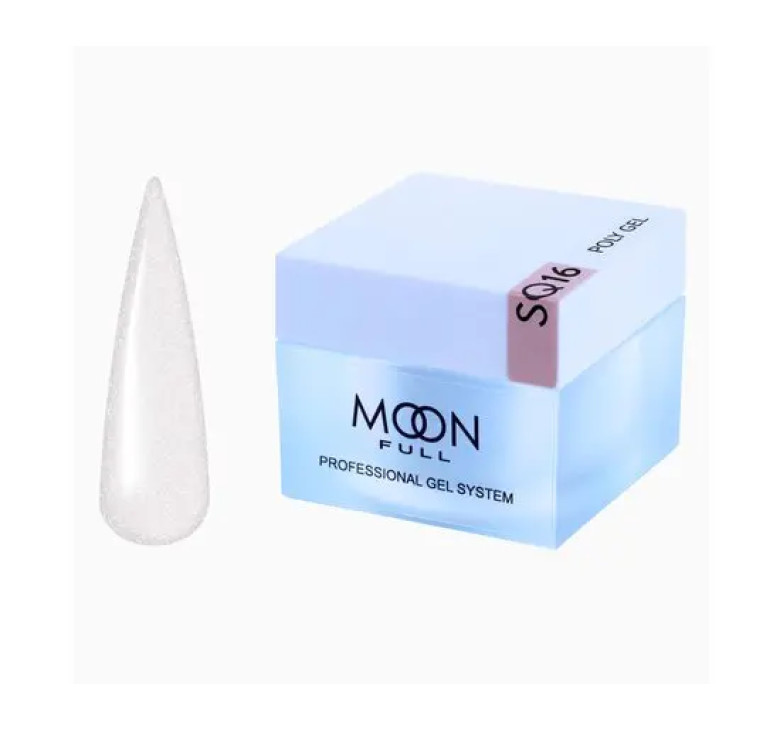 Полігель для нарощування Moon Full Poly Gel №SQ16, 30 мл