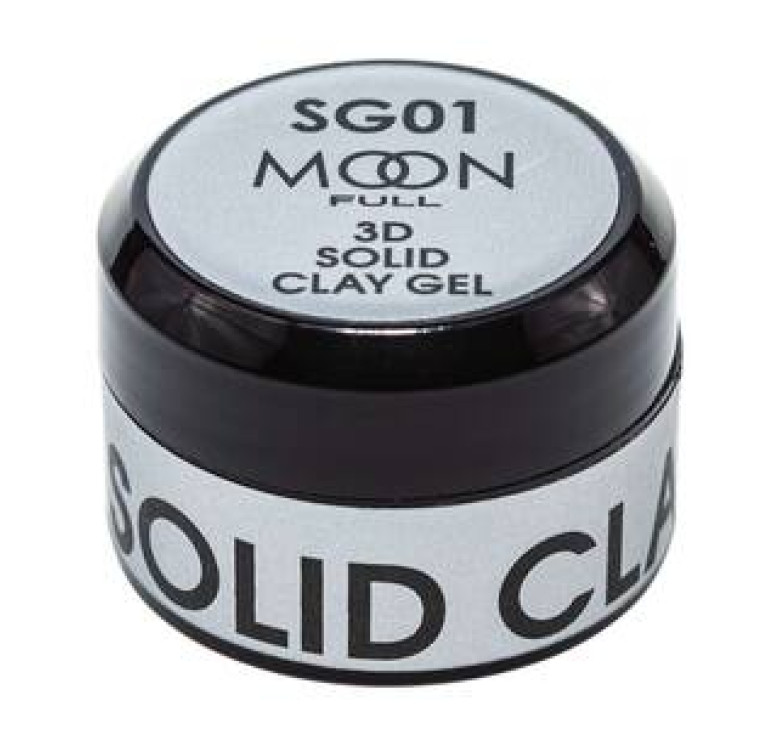 Гель-пластилин Moon Full 3D Solid Clay Gel SG01 5 мл 