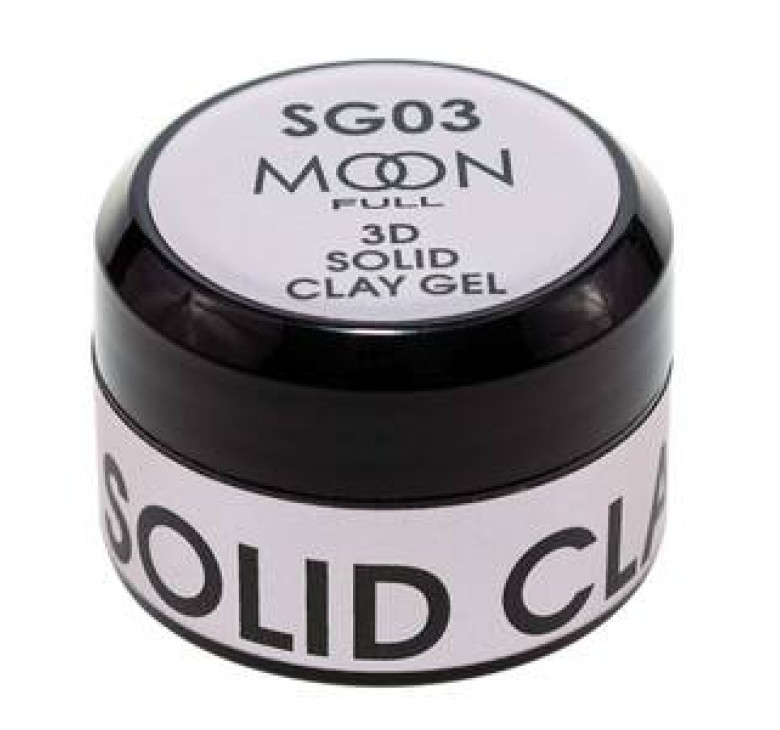 Гель-пластилин Moon Full 3D Solid Clay Gel SG03 5 мл 