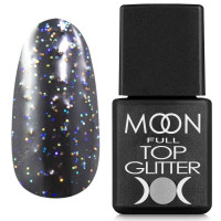 Топ для гель лаку Moon Full Top Glitter Rainbow №01, 8 мл