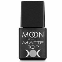 Матовий топ для гель лаку Moon Full Top Matte, 8 мл