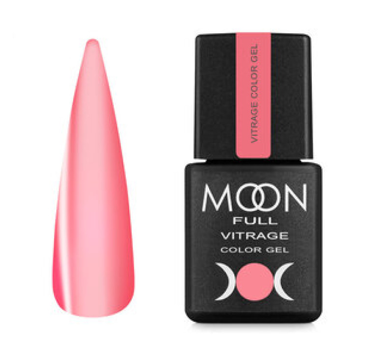 Гель-лак Moon Full Vitrage Collor Gel №07, 8 мл