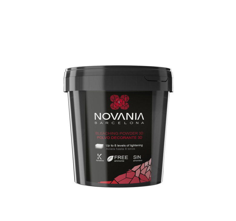 Обесцвечивающий безаммиачный порошок 3D Novania Barcelona Bleaching Powder 3D 500мл