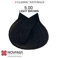 Професійна крем-фарба для волосся Novania Barcelona - Світлий шатен 60мл