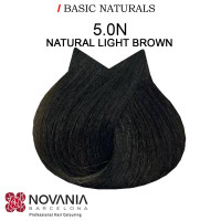 Професійна крем-фарба для волосся Novania Barcelona - Натуральний світлий шатен 60мл
