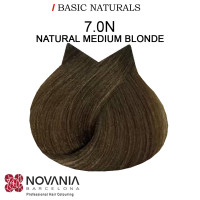 Професійна крем-фарба для волосся Novania Barcelona - Темно-русявий 60мл.