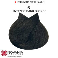 Професійна крем-фарба для волосся Novania Barcelona - Iнтенсивний темно-русявий 60мл.