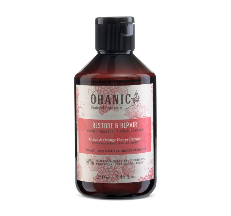 Відновлювальний шампунь Ohanic Restore & Repair 3 in 1 Repairing Shampoo 250мл
