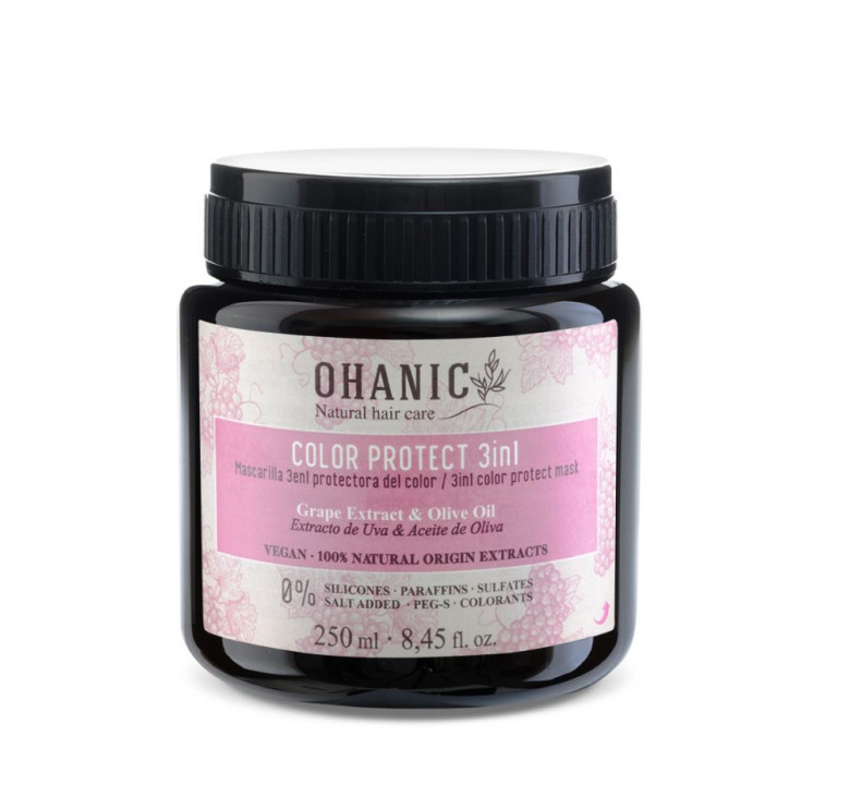 Маска для защиты цвета волос Ohanic Color Protect 3 in 1 Mask 250мл