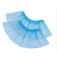 Бахіли з поліетилену  2,5г 40x14см блакитний 100 шт