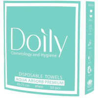Рушники Doily Compact Aqua Absorb 40 x 70 см з целюлози складені в пластах 50 г/м2 50 шт