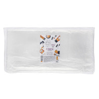 Пеньюар одноразовий Panni Mlada з поліетилену прозорий 0,9х1,6 м 50 шт 